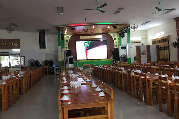 Lắp đặt màn hình Hải Yến Cát Bà